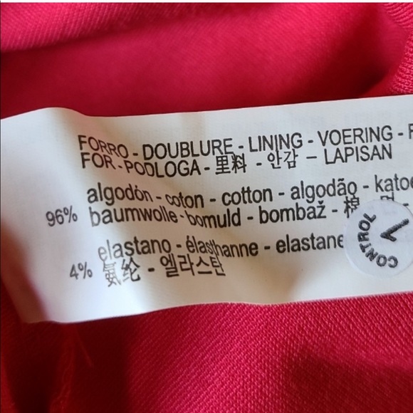 NWOT Zara Off Shoulder Fuchisia/Hot Pink Dress - Picture 11 of 11